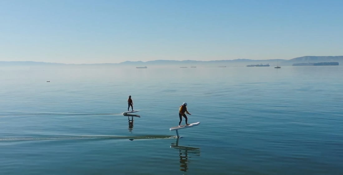 Second Fliteboard Lesson with Becky!